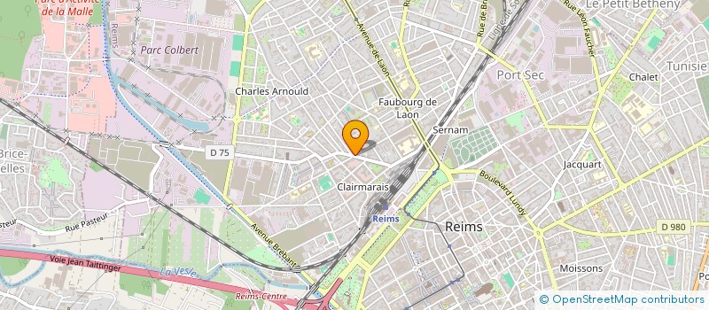 localisation de l'entreprise PHARMACIE DU MONT D'ARENE à REIMS