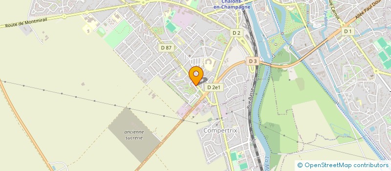 localisation de l'entreprise PHARMACIE DU MONT SAINT MICHEL  CHALONS-EN-CHAMPAGNE