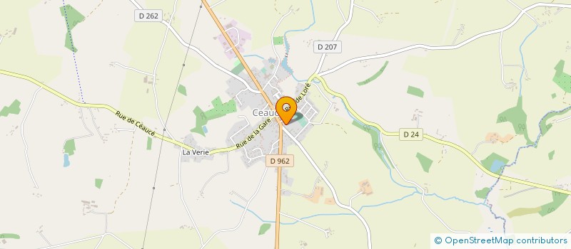 localisation de l'entreprise PHARMACIE DU MONUMENT à CEAUCE