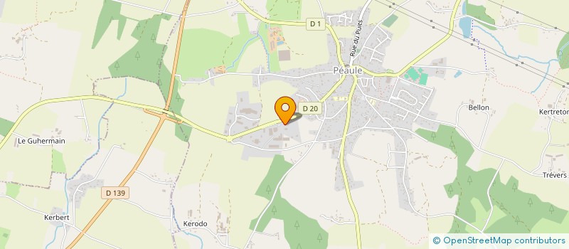 localisation de l'entreprise PHARMACIE DU MOULIN NEUF  PEAULE