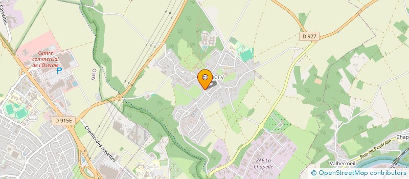 localisation de l'entreprise PHARMACIE DU MOUTIER  ENNERY