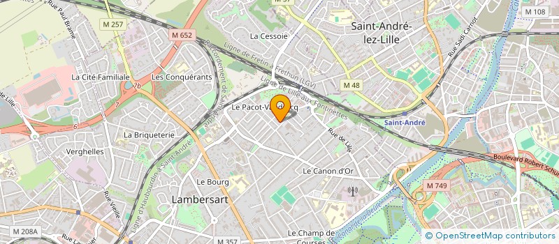 localisation de l'entreprise PHARMACIE DU PARC à LAMBERSART