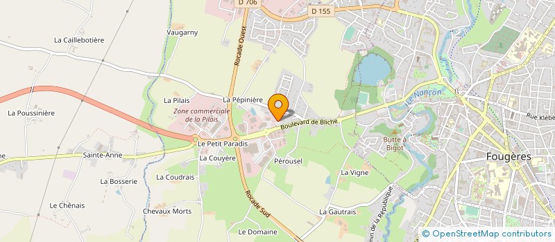 localisation de l'entreprise PHARMACIE DU PARC  LECOUSSE