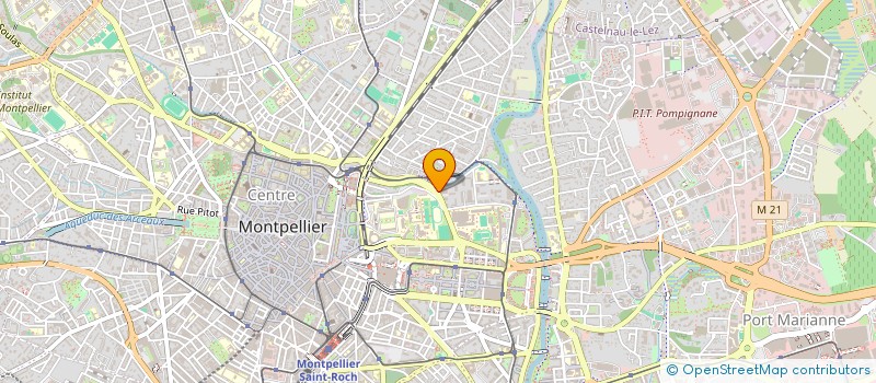 localisation de l'entreprise PHARMACIE DU PARC A BALLONS à MONTPELLIER