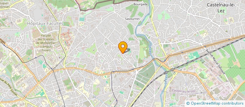 localisation de l'entreprise PHARMACIE DU PARC MERIC à MONTPELLIER