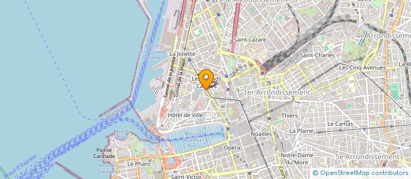 localisation de l'entreprise PHARMACIE DU PASSAGE à MARSEILLE