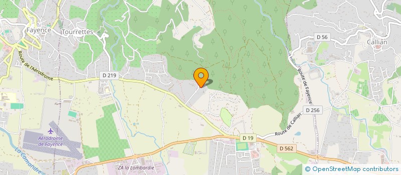 localisation de l'entreprise PHARMACIE DU PAYS TOURRETTAN  TOURRETTES