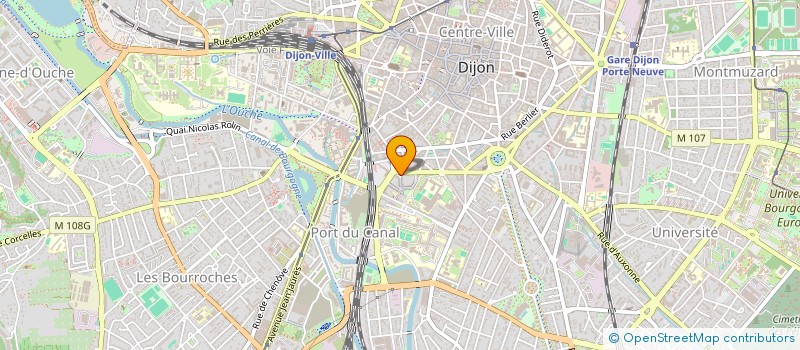 localisation de l'entreprise PHARMACIE DU PETIT CITEAUX  DIJON