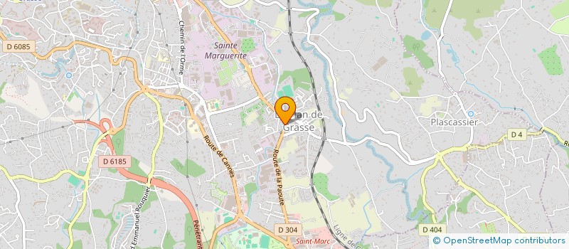 localisation de l'entreprise PHARMACIE DU PLAN DE GRASSE à GRASSE