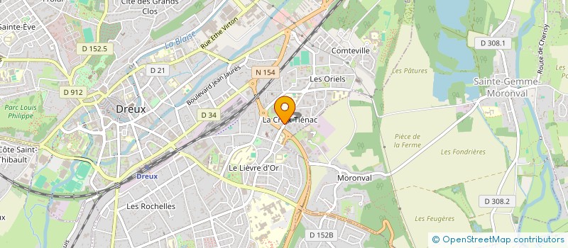 localisation de l'entreprise PHARMACIE DU PLATEAU SUD-VIADYS à DREUX