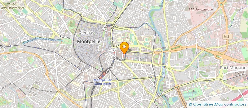 localisation de l'entreprise PHARMACIE DU POLYGONE à MONTPELLIER