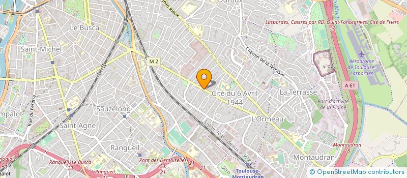 localisation de l'entreprise PHARMACIE DU PONT DES DEMOISELLES à TOULOUSE