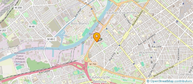 localisation de l'entreprise PHARMACIE DU PORT FLUVIAL à LILLE