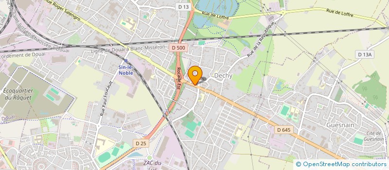 localisation de l'entreprise PHARMACIE DU PROGRES  DECHY