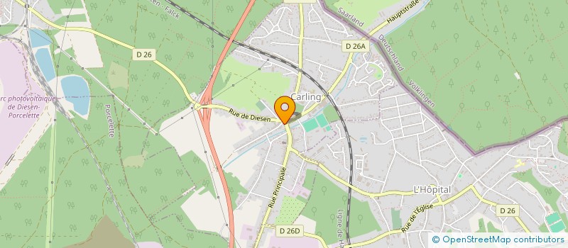 localisation de l'entreprise PHARMACIE DU PUITS MAX  CARLING