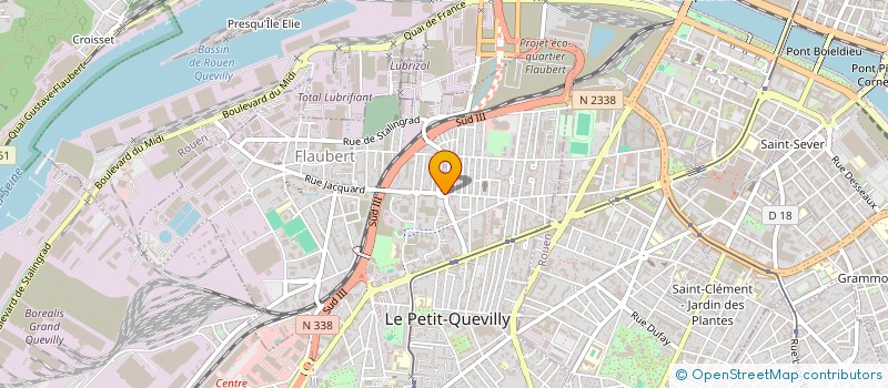 localisation de l'entreprise PHARMACIE DU QUARTIER PREVERT CELINE BRASSIER-GERVAIS  PETIT QUEVILLY (LE)