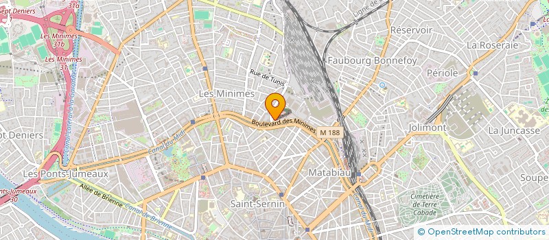 localisation de l'entreprise PHARMACIE DU RAISIN à TOULOUSE