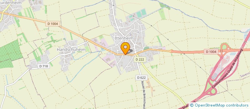 localisation de l'entreprise PHARMACIE DU RELAIS  ITTENHEIM