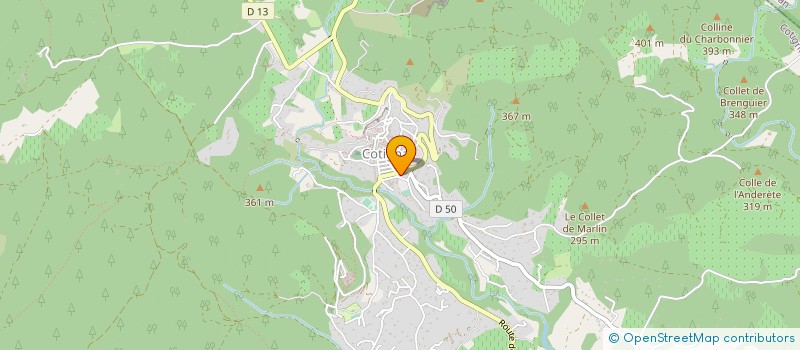 localisation de l'entreprise PHARMACIE DU ROCHER  COTIGNAC