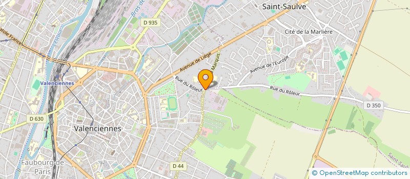 localisation de l'entreprise PHARMACIE DU ROLEUR  MARLY