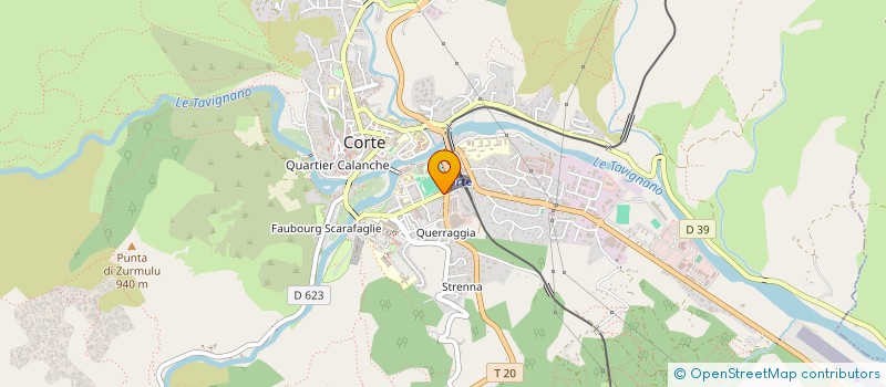 localisation de l'entreprise PHARMACIE DU ROND POINT CORTE à CORTE