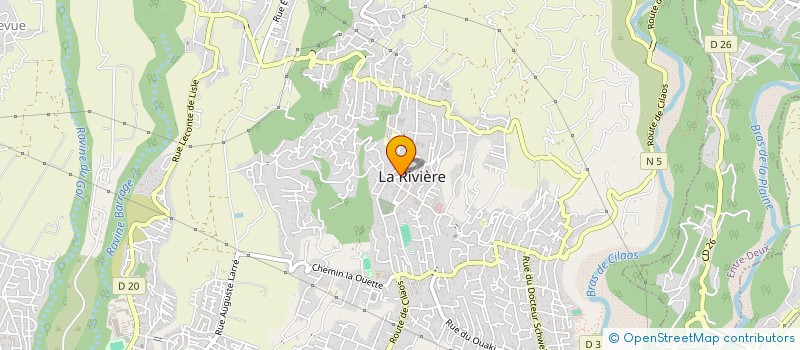 localisation de l'entreprise PHARMACIE DU ROSAIRE  SAINT-LOUIS