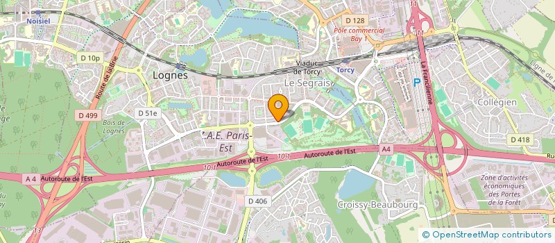 localisation de l'entreprise PHARMACIE DU SEGRAIS à LOGNES