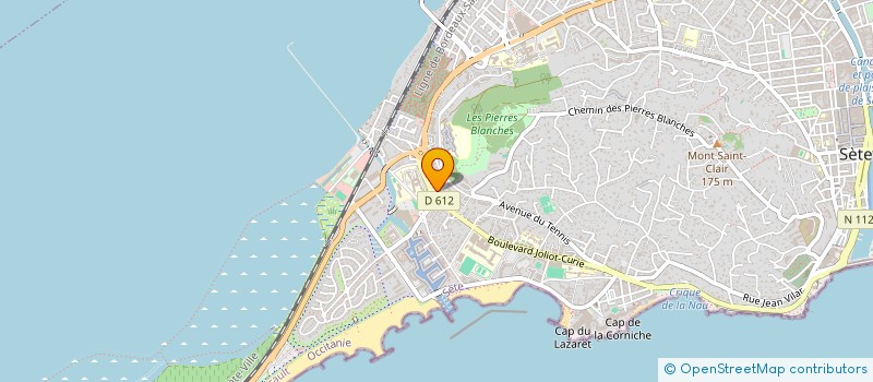 localisation de l'entreprise PHARMACIE DU SOLEIL à SETE