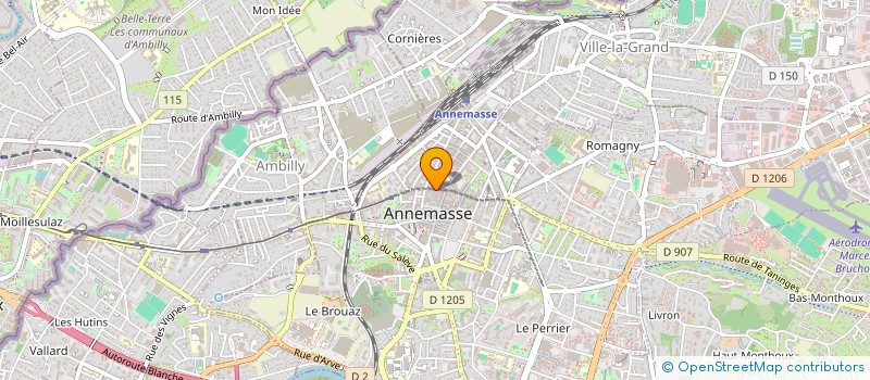 localisation de l'entreprise PHARMACIE DU SOLEIL  VILLE-LA-GRAND