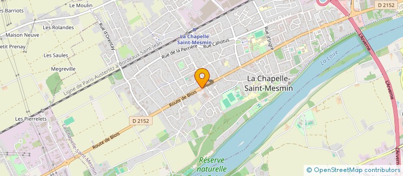 localisation de l'entreprise PHARMACIE DU SOLEIL à LA CHAPELLE-SAINT-MESMIN