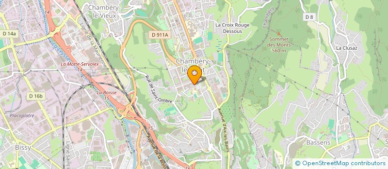 localisation de l'entreprise PHARMACIE DU SQUARE à CHAMBERY