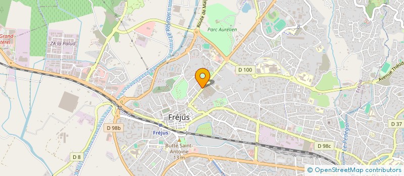 localisation de l'entreprise PHARMACIE DU STADE à FREJUS