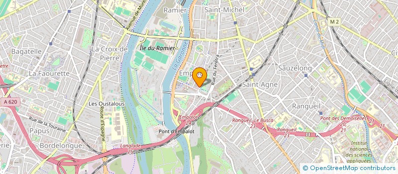 localisation de l'entreprise PHARMACIE DU STADIUM à TOULOUSE