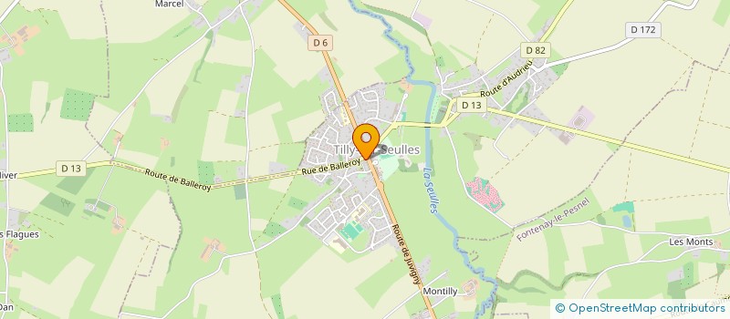 localisation de l'entreprise PHARMACIE DU VAL DE SEULLES à TILLY-SUR-SEULLES