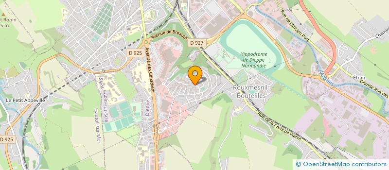 localisation de l'entreprise PHARMACIE DU VAL DRUEL  DIEPPE