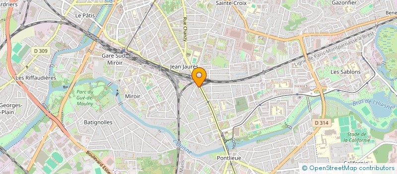 localisation de l'entreprise PHARMACIE DU VIADUC  LE MANS