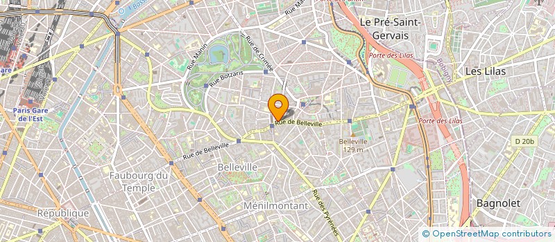 localisation de l'entreprise PHARMACIE DU VILLAGE  PARIS