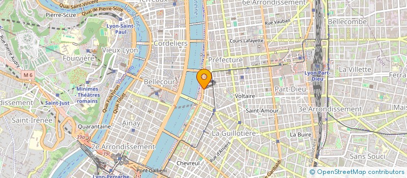 localisation de l'entreprise PHARMACIE DU VILLAGE  LYON