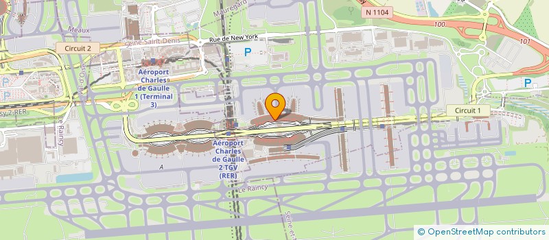 localisation de l'entreprise PHARMACIE DU VOYAGE  LE MESNIL-AMELOT