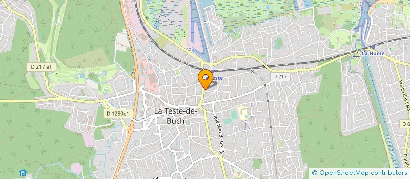 localisation de l'entreprise PHARMACIE DURAND EROLES CASTAGNET à LA TESTE-DE-BUCH