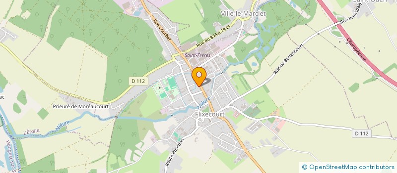 localisation de l'entreprise PHARMACIE DUSAUSSOY  FLIXECOURT