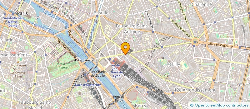 localisation de l'entreprise PHARMACIE E LA GARE DE LYON à PARIS