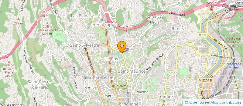 localisation de l'entreprise PHARMACIE EDA SANTE à NICE