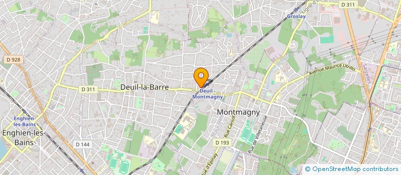 localisation de l'entreprise PHARMACIE EL AFLAHI à DEUIL LA BARRE
