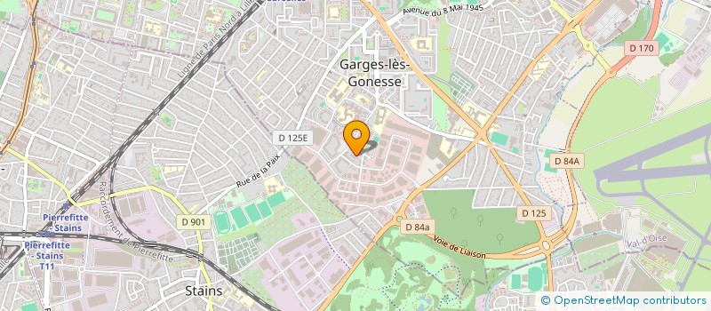 localisation de l'entreprise PHARMACIE EL QOTNI à GARGES LES GONESSE
