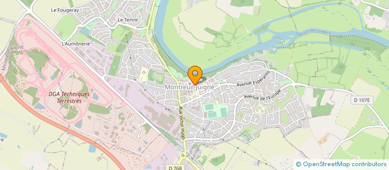 localisation de l'entreprise PHARMACIE EMILE ZOLA  MONTREUIL-JUIGNE