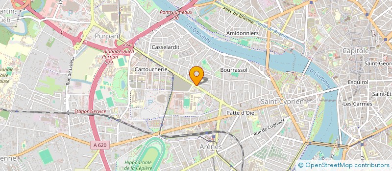localisation de l'entreprise PHARMACIE ENJALBERT à TOULOUSE