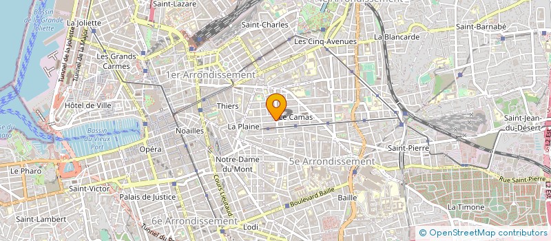 localisation de l'entreprise PHARMACIE EUGENE PIERRE à MARSEILLE