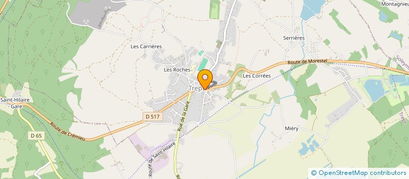 localisation de l'entreprise PHARMACIE FARINEA  TREPT