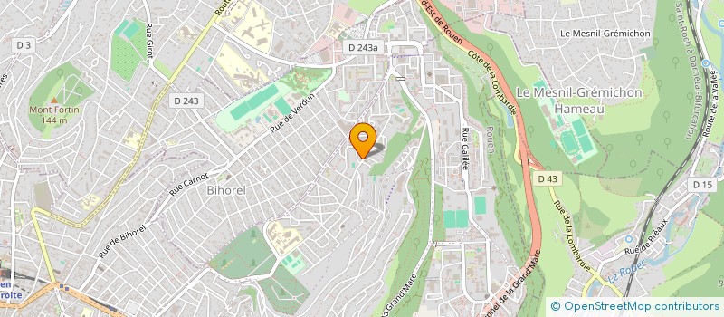 localisation de l'entreprise PHARMACIE FELDEN BARTHE à ROUEN